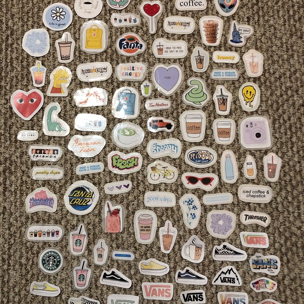 Redbubble Homemade VSCO Stickers